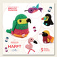 Sirdar Happy Cotton Birds of Paradise Crochet Pattern Book 13