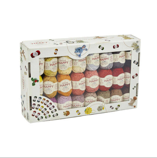 Sirdar Happy Cotton 50 Box Set Double Knit Yarn