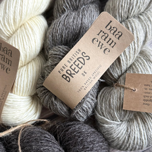 Baa Ram Ewe British Breeds Double Knit 100g Yarn