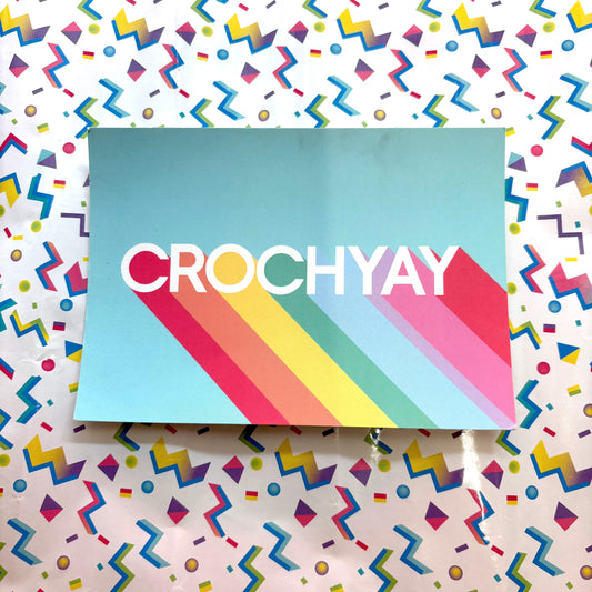 Lana Bou 'Crochyay' Postcard