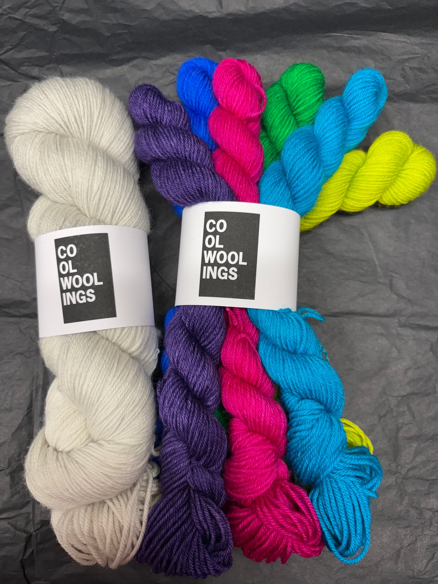 Around Every Corner Cool Woolings Shawl Knitting Kit 4 Ply Yarn