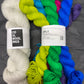 Around Every Corner Cool Woolings Shawl Knitting Kit 4 Ply Yarn