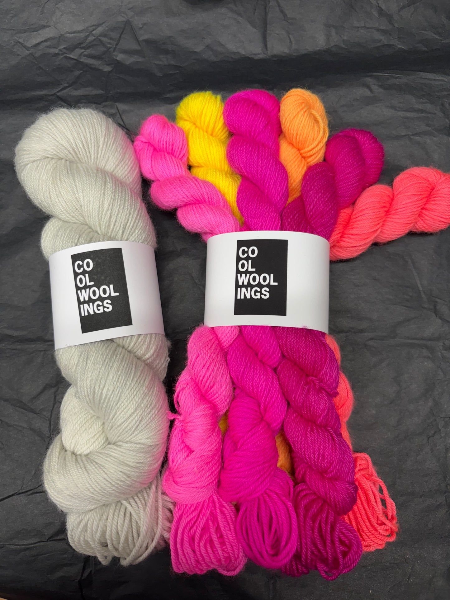 Around Every Corner Cool Woolings Shawl Knitting Kit 4 Ply Yarn