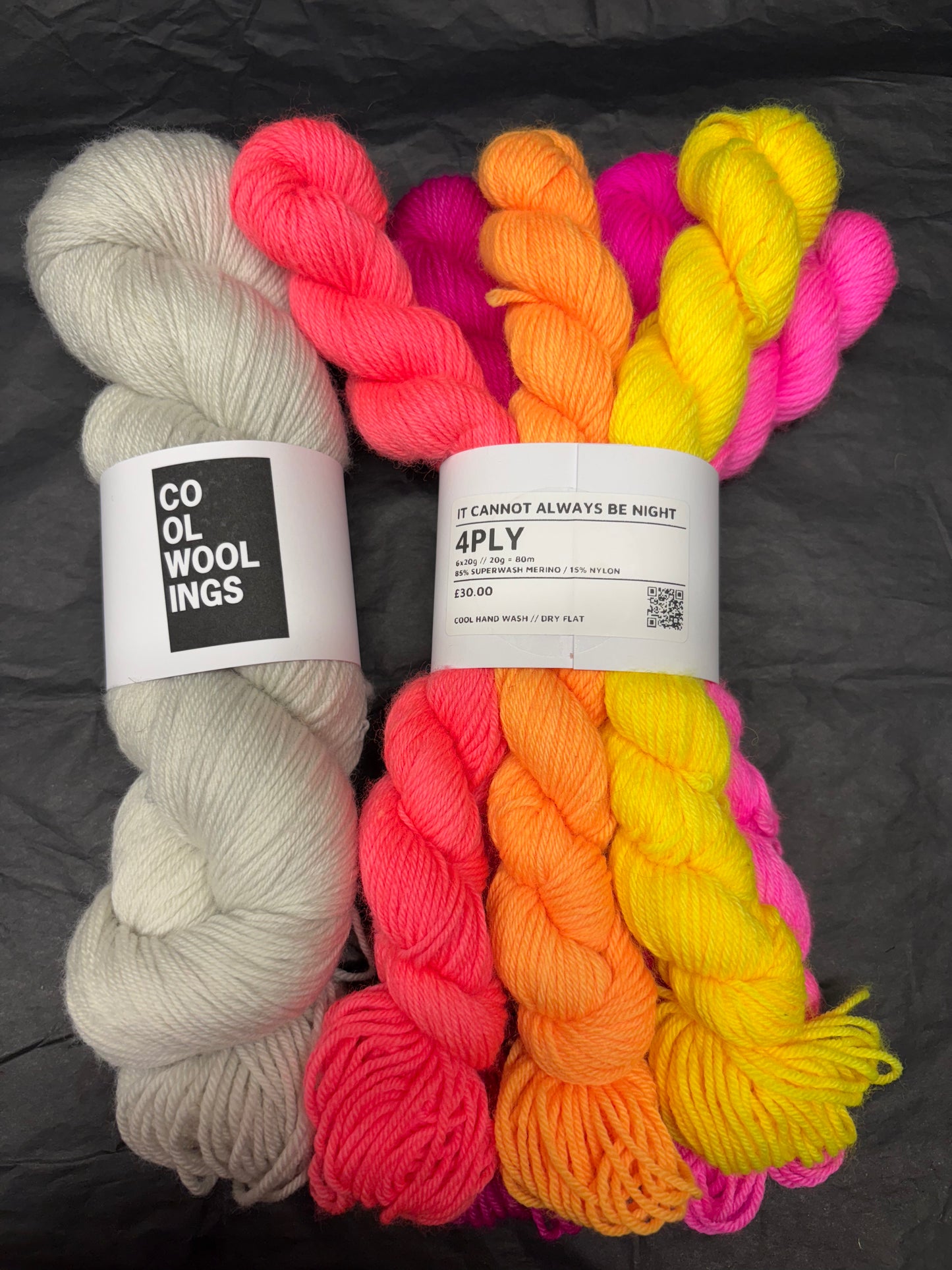 Around Every Corner Cool Woolings Shawl Knitting Kit 4 Ply Yarn