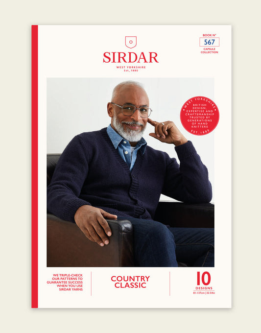 Sirdar Mens Capsule Collection Knitting Pattern Book