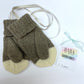 Baba of Mine x Darn Knit! Baby Bear Hand Knitted Recycled Cashmere Mittens