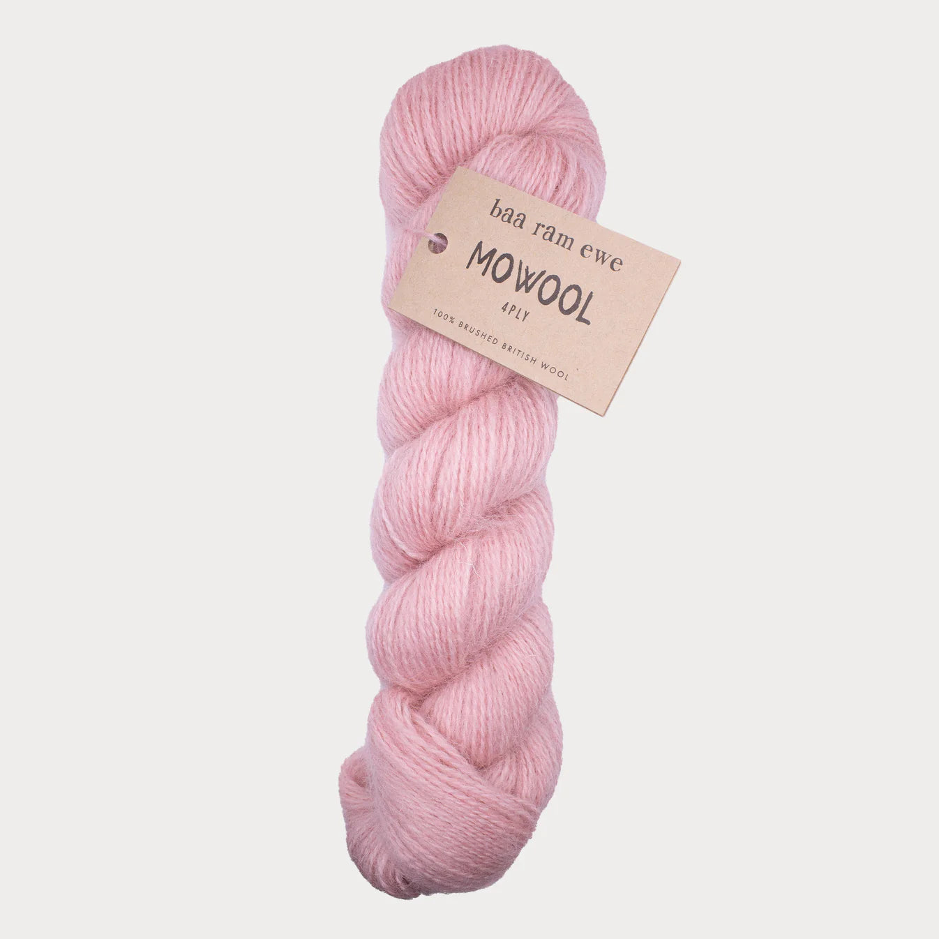 Baa Ram Ewe MoWool 4 Ply 100g Yarn