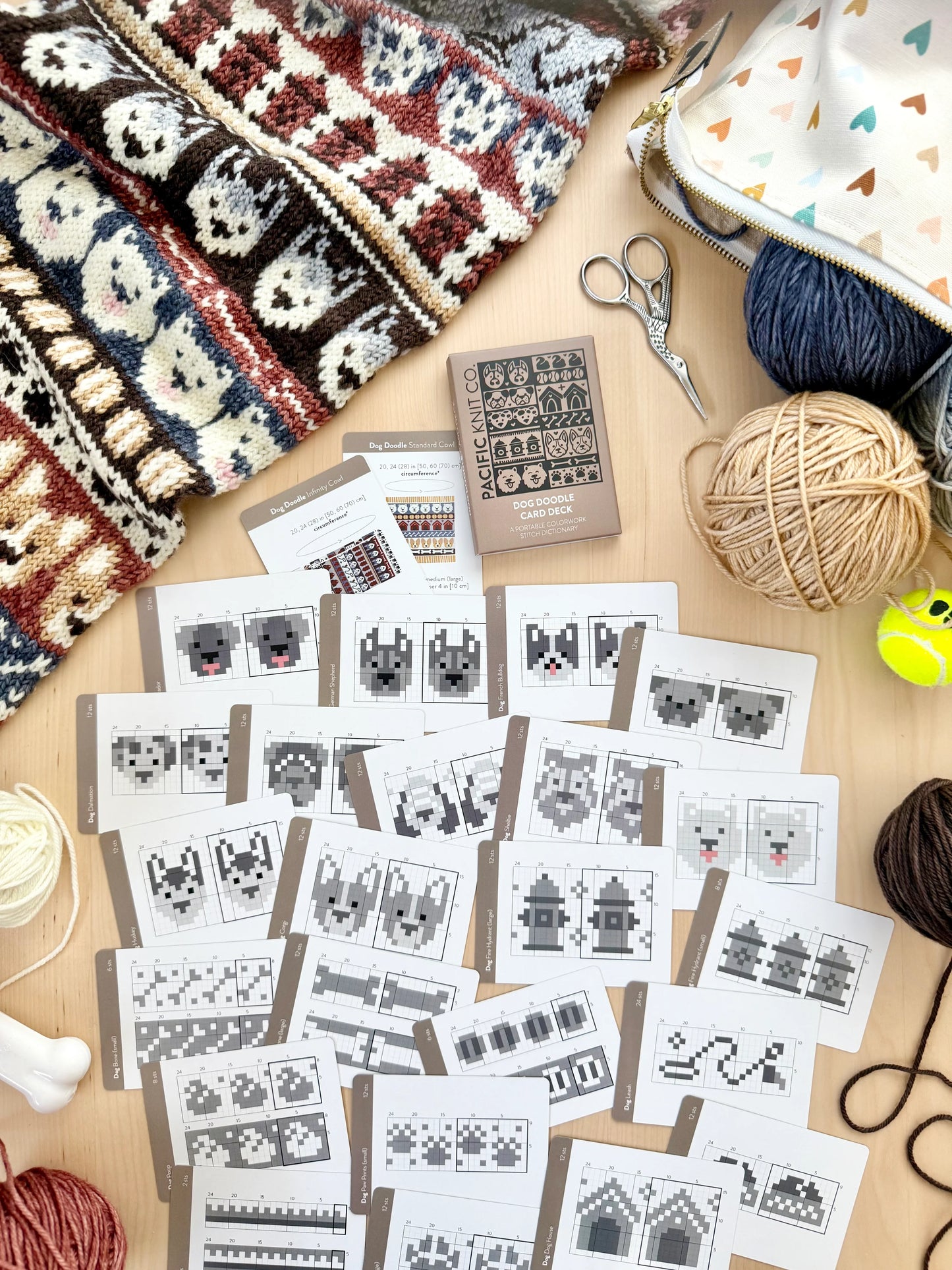 Pacific Knit Co. Doodle Card Decks
