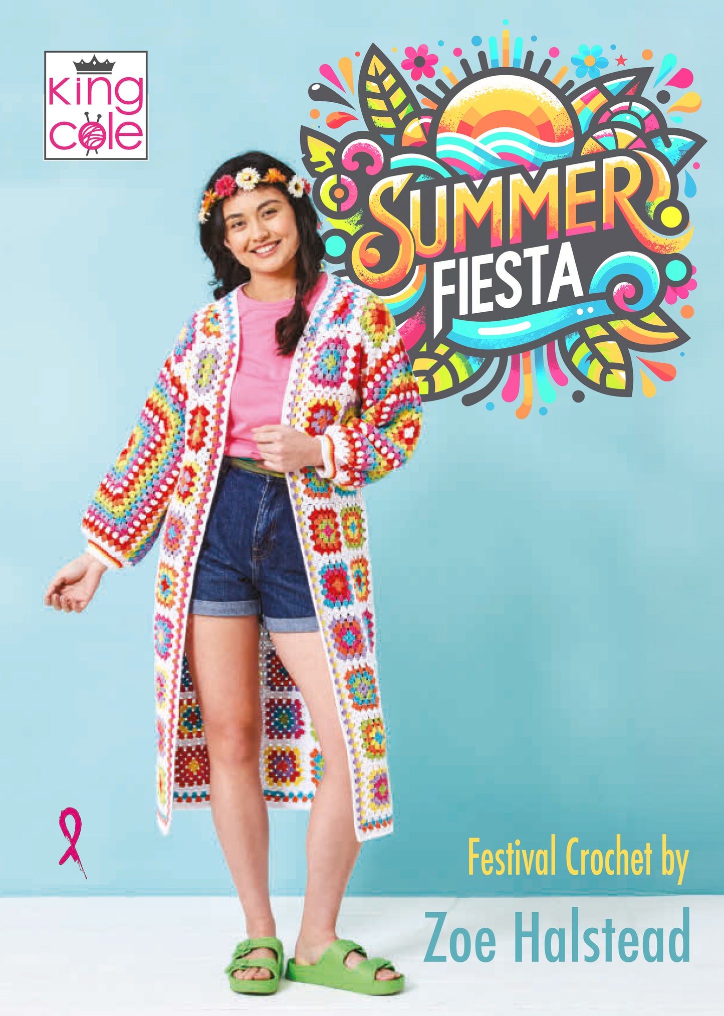 King Cole Summer Fiesta Crochet Pattern Book
