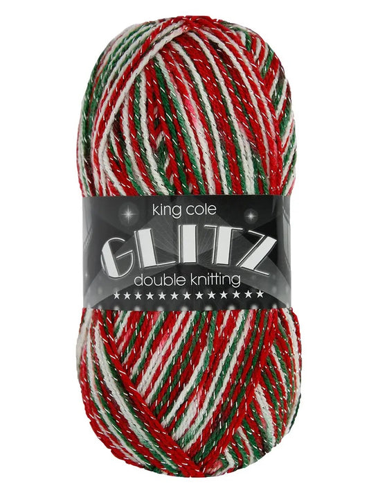 King Cole Glitz Double Knit 100g Yarn