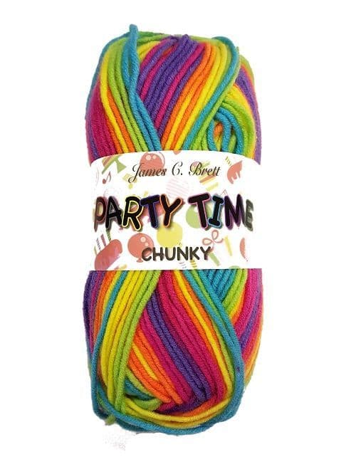 James C. Brett Party Time Chunky 100g Yarn