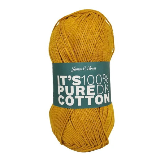 James C. Brett It's Pure Cotton Double Knit 100g Yarn