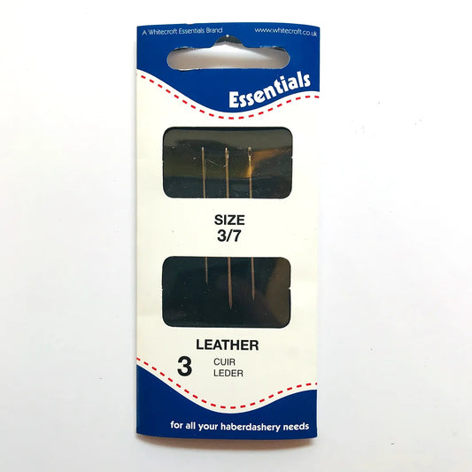 Essentials Leather Hand Sewing Needles Size 3/7