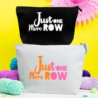 Just One More Row Project Bag