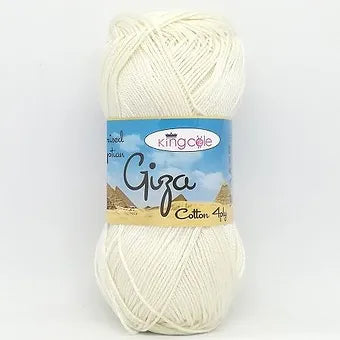 King Cole Giza Cotton 4Ply 50g Yarn