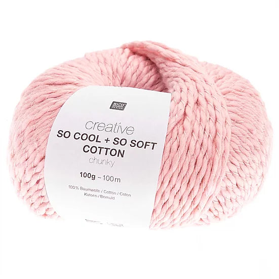 Rico Creative So Cool So Soft Cotton Chunky 100g Yarn
