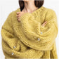 Double Bead Shawl or Cardigan Closure Pin 48mm