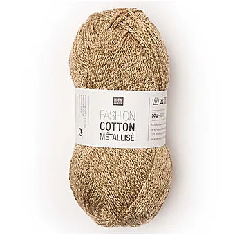 Rico Fashion Cotton Metallise Double Knit Yarn