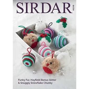 Knitting and Crochet Christmas Baubles Pattern