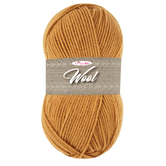 King Cole Wool Aran 100g Yarn